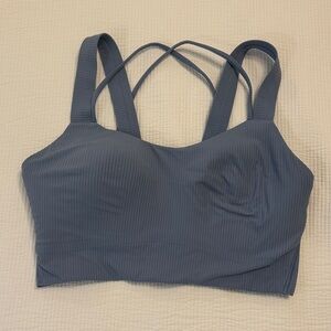 Lululemon Athletica Strappy Gray Sports Bra